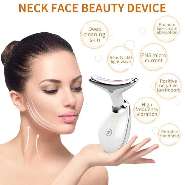 LED Face and Neck Therapy Massager
